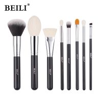 Beili แป้งรองพื้นอายแชโดว์ชิ้นแปรงแต่งหน้า8-10ชิ้นทำให้คอนซีลเลอร์แปรงไฮไลท์ขึ้นชุดผสมอายแชโดว์