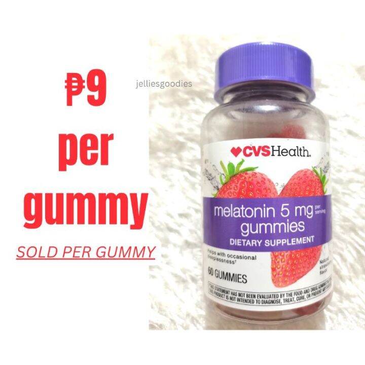 CVS Pharmacy 5mg Melatonin Gummies Sleep Aid Melatonin Sleeping Gummies Melatonin Sleep Helper