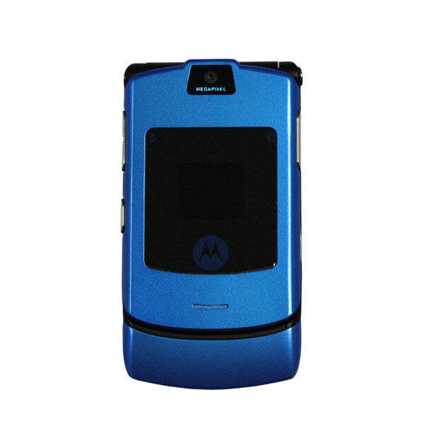 motorola blue slide phone