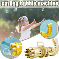 เครื่องเป่าฟองสบู่ เครื่องเป่าฟอง ปืนฟองสบู่เครื่องยิงฟอง Gatling เครื่องทำ Bubbler Genzz