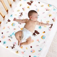 【CW】 Diapers Children Cotton Baby Mattress Reusable Fashionable Printing Breathable Floor Infant Changing