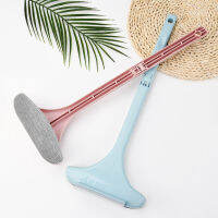 1Pcs 2 IN 1 Portable Clean Tools 2Colors Removable Long Handl Dust Cleaning Brush Washing Window Supplies PPFlannelette