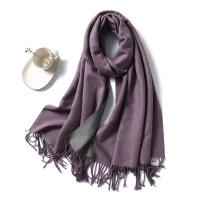 {Warm scarf}2022หนาแคชเมียร์ฤดูหนาวผ้าพันคอผู้หญิง Shawl Wraps สองด้านหญิง Pashmina ผ้าห่ม Stoles Lady ผ้าพันคอหรูหรา