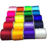 【YD】 Cord ! 2mm Rattail satin Macrame Rope  Thread-DIY Jewelry Accessories Beading String 60M/Roll