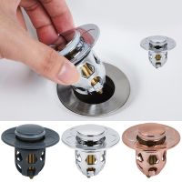 Drain Stopper Press Bounce Basin Pop-up Filter Drain Deodorant Bath Stopper Hair Catcher Sink Filter Kitchen Bathroom Tool