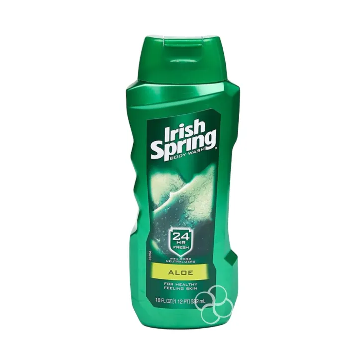 Irish Spring Body Wash Aloe 18 oz. Lazada PH