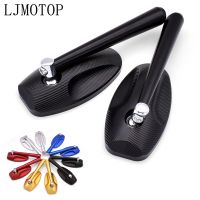 Universal Motorcycle Rear View Mirror CNC Moto Billet Side Mirrors For Yamaha WR250F YZF R1 XJR FJR 1300 FZ1 FAZER YZF R 3 25 6