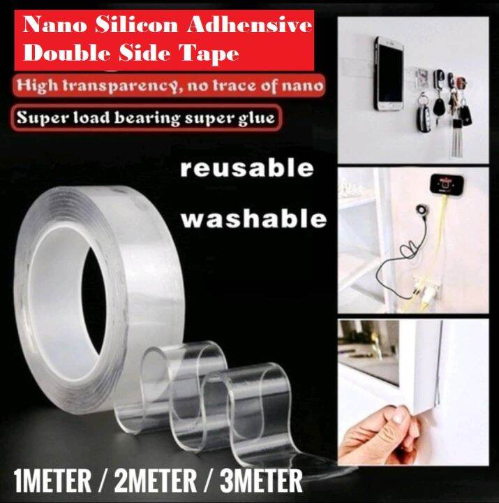 Multipurpose Nano Double Side Tape Silicon Adhesive Double Side Tape