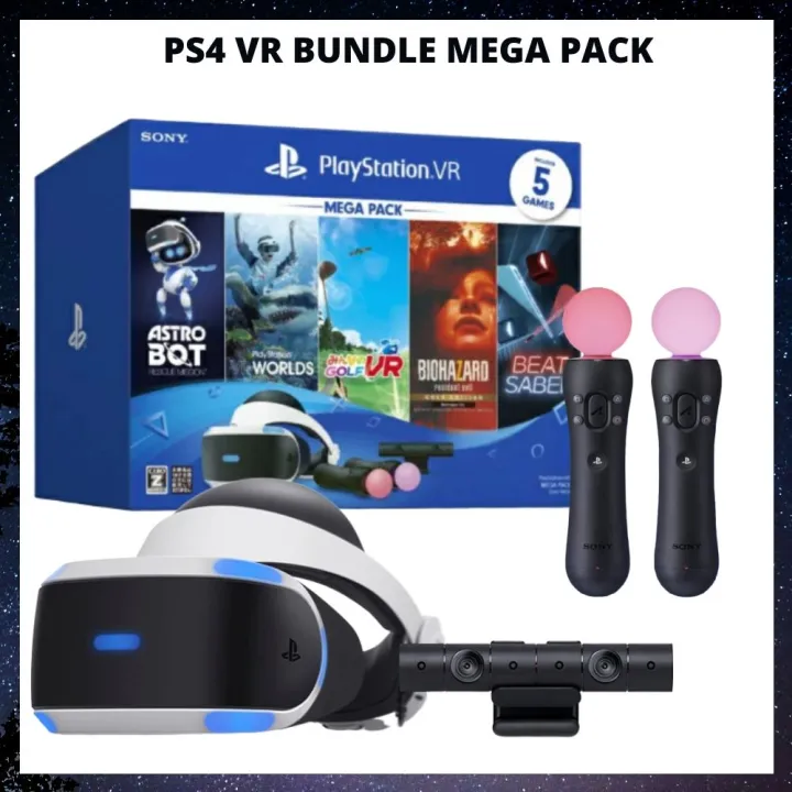 はいかなる PlayStation VR MEGA PACK CUHJ-16010の通販 by ゆう's shop｜ラクマ ステレオヘ