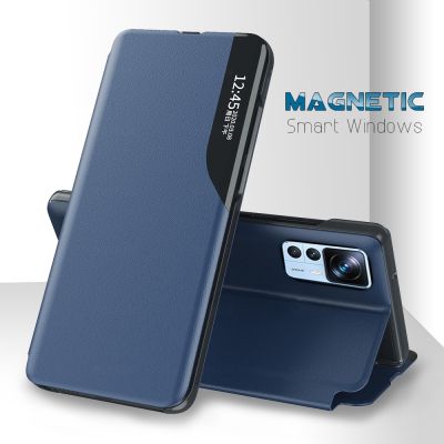 「Enjoy electronic」 mi12t pro case Smart Magnetic Leather Flip Case for xiaomi mi12t cases on xiomi xiaomy mi 12t 12 t pro 5g Book Stand Phone Cover