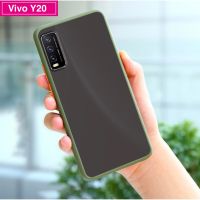 [คุณภาพดี] [ ส่งจากไทย ] CASE VIVO Y20/Y20S/Y20I/Y12S เคสกันกระแทก ปุ่มสีผิวด้าน ขอบนิ่มหลังแข็ง เคสโทรศัพท์ วีโว่ พร้อมส่ง