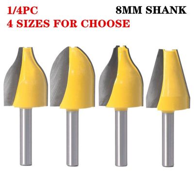 1-4pcs 8mm Shank แนวตั้งยกแผงเราเตอร์บิตชุดมีดประตูเครื่องตัดไม้เครื่องตัด Tenon สําหรับเครื่องมืองานไม้