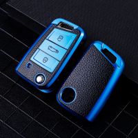 ◆♗❅ 3 Button Key Cover For Vw Golf Bora Jetta Polo Passat Skoda Superb Octavia Fabia Seat Ibiza Leon Remote Control Key Case Box