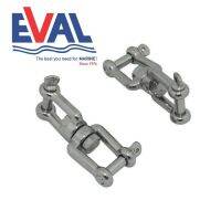 EVAL Double Jaw Swivel Shackle 316 stainless steel