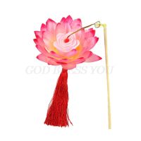 Portable Amazing Blossom Lotus Flower Light Lamp Party Glowing Lanterns For Mid-Autumn Festival Gift Dancing Props Drop Shipping