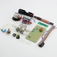 NEW ARRIVE UPDATE Regenerative tube radio kit DC two lights medium wave tube radio kit AM with PCB board 1PCS/LOT