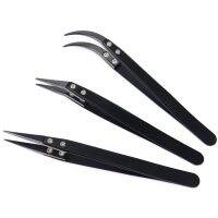 【cw】 Antistatic Insulated Forceps Tweezer Resistant Multifunction Household Hand Tools