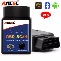 ZZOOI Ancel OBD2 Scanner Bluetooth Work on Android ODB Automotive Scan Engine Code Reader OBD 2 Auto Car Diagnostic Tool