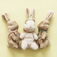 Nordic Handmade Plush Bunny Doll Kawai Baby Stuffed Rabbit Comfort Toys For Children Gifts Dollhouse Furniture Accessories Props