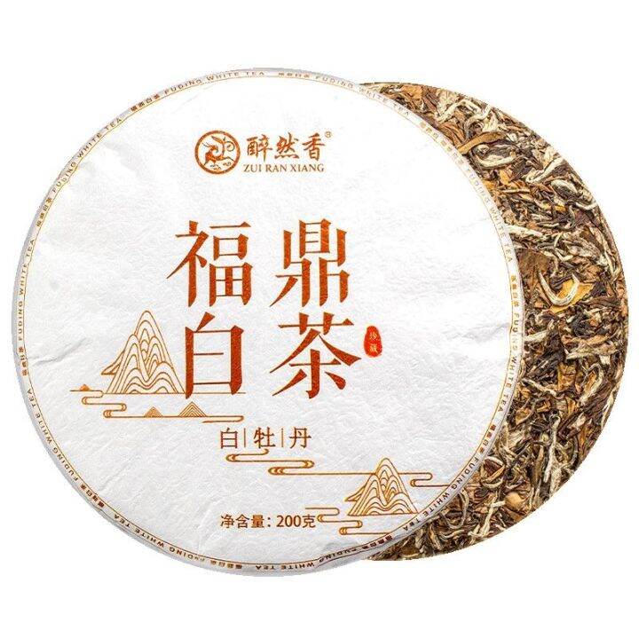 zuiranxiang-5-years-old-chen-fuding-white-tea-mingqiantou-picking-spring-peony-authentic-alpine-new-200g-cake