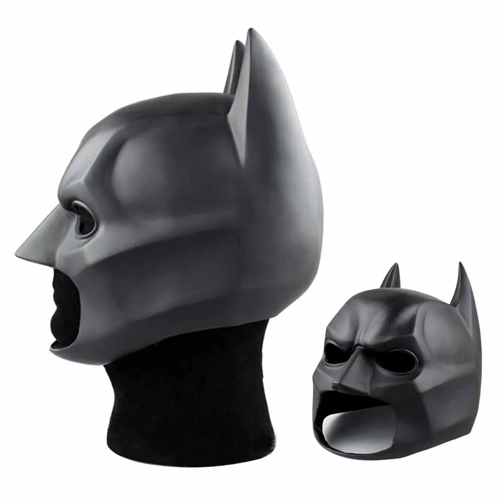 THE BATMAN Movie Full Mặt nạ với Mũ bảo hiểm cao su Cowl cho Trẻ em & Người  lớn Đồ chơi Cosplay Prop cho trẻ em PVC 