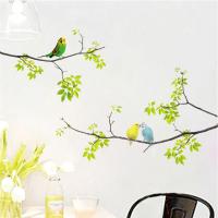 1Pc Wall Decals Birds on Tree Peel and Stick Fresh Removable wall stickers for Kids Living Room Bedroom Nursery Room Wall Stickers  Decals