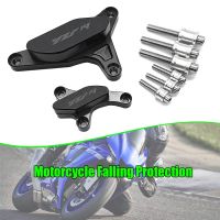 For Yamaha YZF-R1 2007 2008 CNC POM Frame Slider Crash Pad Engine Stator Case Saver Cover Falling Protector for yamaha yzf r1