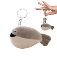 Soft Sacabambaspis Plush Doll Stuffed Animal Fish Plush Keychain Puffer Plush Doll Soft And Cuddly Key Ring Accessory For Handbags Backpacks classic