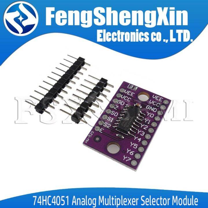 74HC4051 HC4051 8 channel Analog Multiplexer Selector Module ...