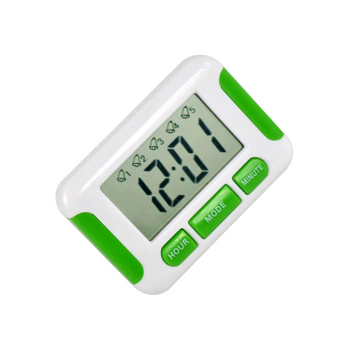 1pc Electronic Timer, 24 Hour Digital Display Square Clock