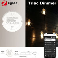 AC220V Smart ZigBee 3.0 200W Triac Dimmer Light Controller Smart Home App Voice Control Work With Hu*e Echo TUYA Smartthings Hub