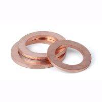 【CW】 M4 M5 M6 M7 M8 M9 M10 M12 M13 M14 M16 M17 M18 M19 M20 Brass Copper Sealing Boat Crush Washer Flat Gasket Ring Sump Plug 3mm