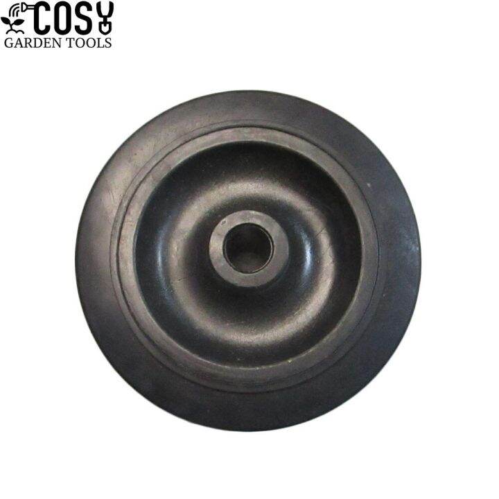 2pcs Rubber Wheel For 5kw6.5kw Gasoline Diesel Engine Generator Solid