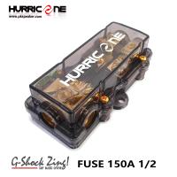 Hurrican FUSE ฟิวส์รถยนต์ เครื่องเสียงรถยนต์ กล่องฟิวส์ แบบ 1ทาง ออก 2ทาง  150A Hurrican=1ตัว