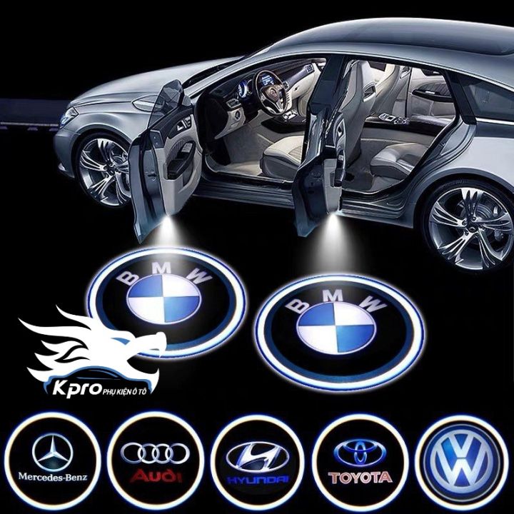 Bộ 2 đèn led logo gắn cửa ô tô, xe hơi - Hàng Kpro chất lượng cao ...