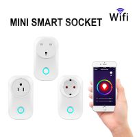 Smart Socket Wifi Outlet Plug with Timer Function Device Sharing APP Remote Control for Alexa Google Home IFTTT Ratchets Sockets