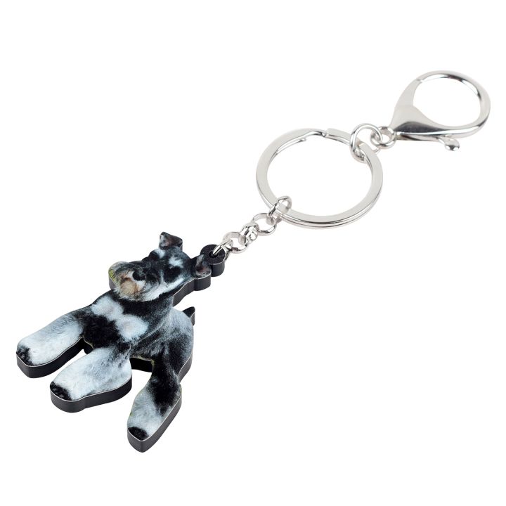 yf-bonsny-acrylic-cute-schnauzer-dog-key-chain-keychains-holder-rings-animal-jewelry-for-women-girl-bag-car-pendant-gift-charms-hot