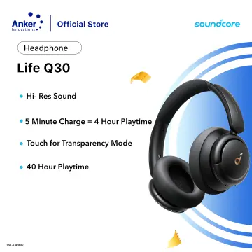 Anker Soundcore Life Q30 - Wireless Headphones Black 
