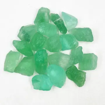 Raw hot sale green quartz