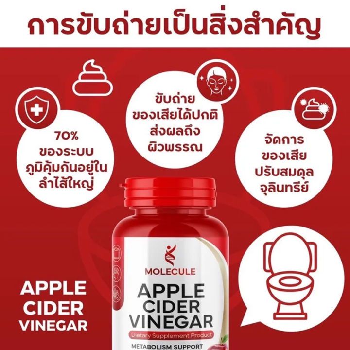 molecule-apple-cider-vinegar-โมเลกุล-แอปเปิ้ล-วีเนก้าร์-30-แคปซูล-ขวด-1-ขวด