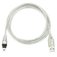 [Hot K] สายข้อมูล USB LBSC,IEEE 1394ไฟร์ไวร์ปลั๊กขนาดเล็ก USB 4ต่อไปยัง USB สำหรับกล้องถ่ายวิดีโอ Mini DV HDV ขนาดเล็กเพื่อแก้ไข1.4ม.