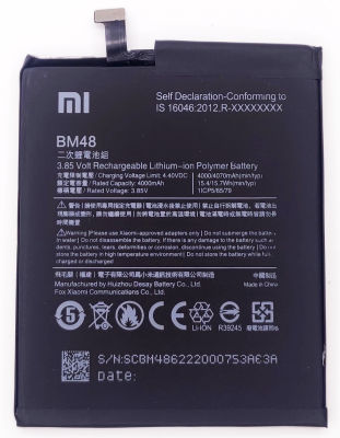 แบตเตอรี่ Xiaomi Mi Note 2 (BM48) รับประกัน 3 เดือน แบต Xiaomi Mi Note 2