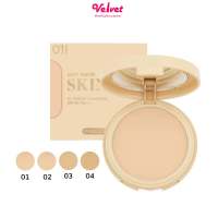 แป้ง แป้งเนื้อเเมท คุมมัน Meilinda Soft Matte Skin Fit Powder Foundation รหัส MC8016