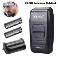 【DT】 hot  1Set Electric Shaver KM-2024 Razor Mesh Blade Net Original Replacement Razor Blade Shaver Head For Mens Beard Shaving Parts