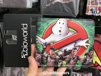 Ghostbuster-S อะนิเมะ2ช่องซิป1ช่องใส่อัลบั้มรูป2ช่อง Dompet Koin ผู้ชายกระเป๋าสตางค์ผู้หญิง PU