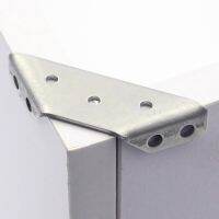 ₪ Corner Bracket L-shaped Professional Stainless Steel Anti-rust Right Angle Rack For DIY Hardware Organizers Furniture Fittings