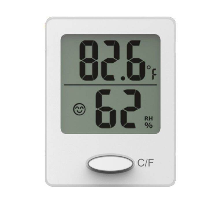 Digital Thermometer Hygrometer Wall Mounting Mini Indoor Humidity ...