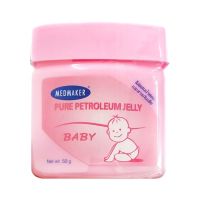วาสลีน Medmaker Pure Petroleum Jelly Baby ปิโตรเลียมเจลลี่เบบี้ ช่วยปกป้องผิวของทารกจากผื่น  ขนาด 50 กรัม Petroleum jelly baby protects babys skin from rashes  size 50g.