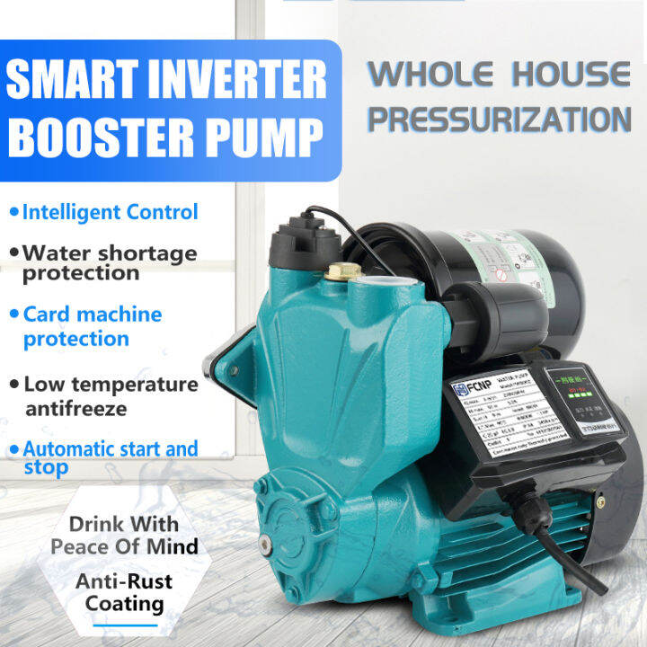 Homelnn Booster Pump Household Hot And Cold Water Smart Tap Water Automatic Mute 220v Small High 7295