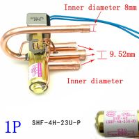 ;.[- Suku Cadang Penggantian Katup Hidrolik Pendingin Udara Elektromagnetik Empat Arah Katup Pembalik Dengan Koil Tembaga